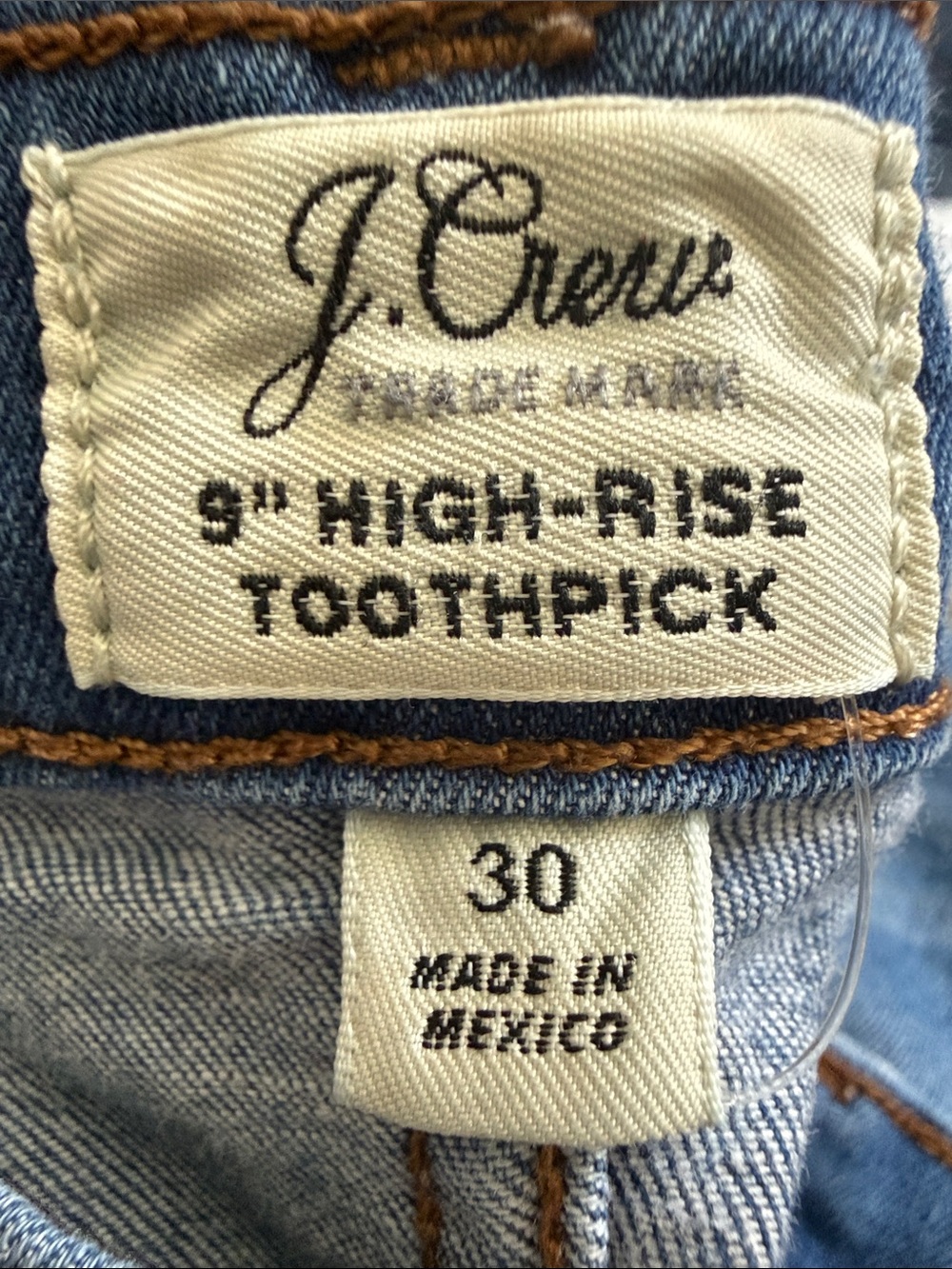 J. Crew Toothpick Skinny Jeans - Light Blue